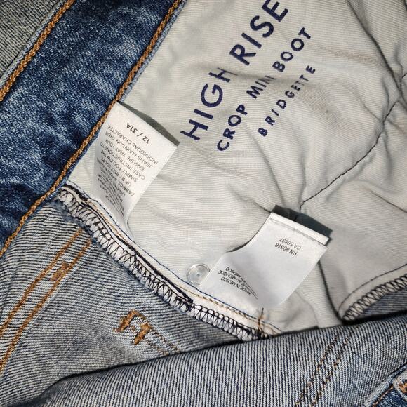 LUCKY BRAND sz 12 High Rise Crop Mini Boot Ankle BRIDGETTE - Picture 7 of 7